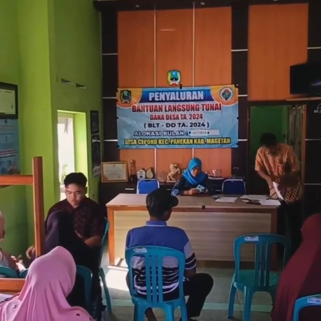 PENYALURAN BLT-DD TA 2024 ALOKASI BULAN OKTOBER
