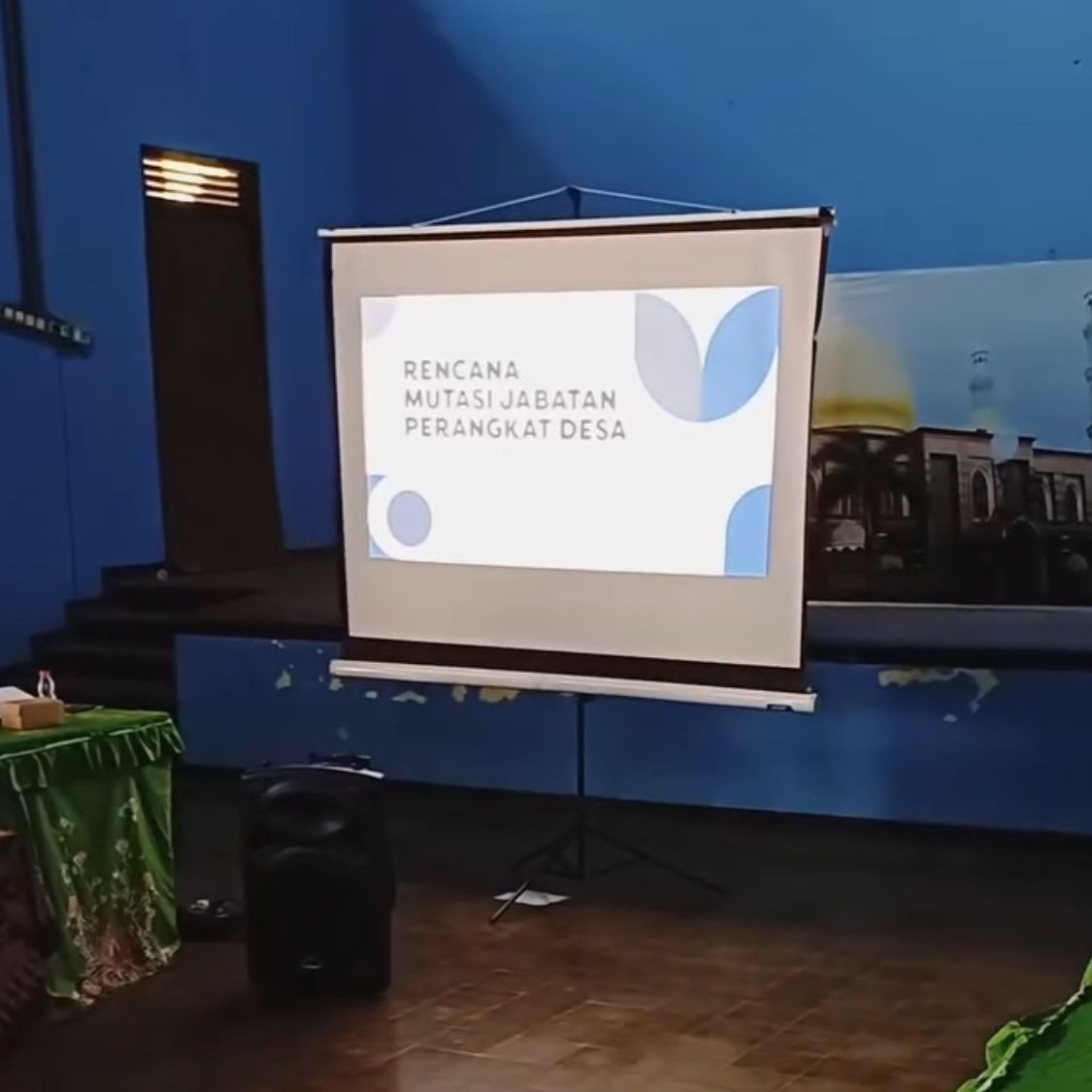 RENCANA MUTASI JABATAN PERANGKAT DESA TAHUN 2024