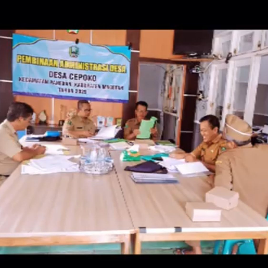 PEMBINAAN ADMINISTRASI DESA TRIWULAN I TAHUN 2025 TIM KEC. PANEKAN