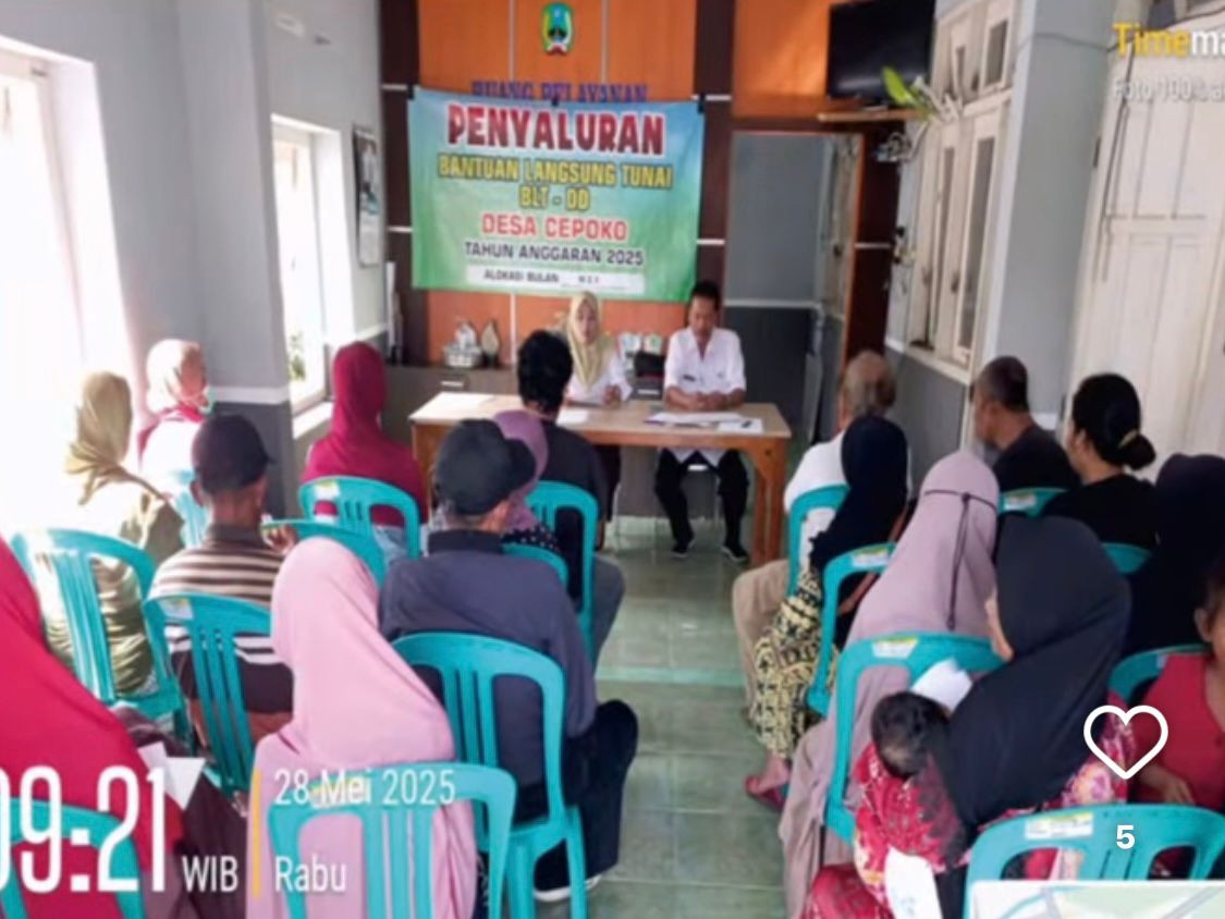 PENYALURAN BLT DD ALOKASI MEI 2025