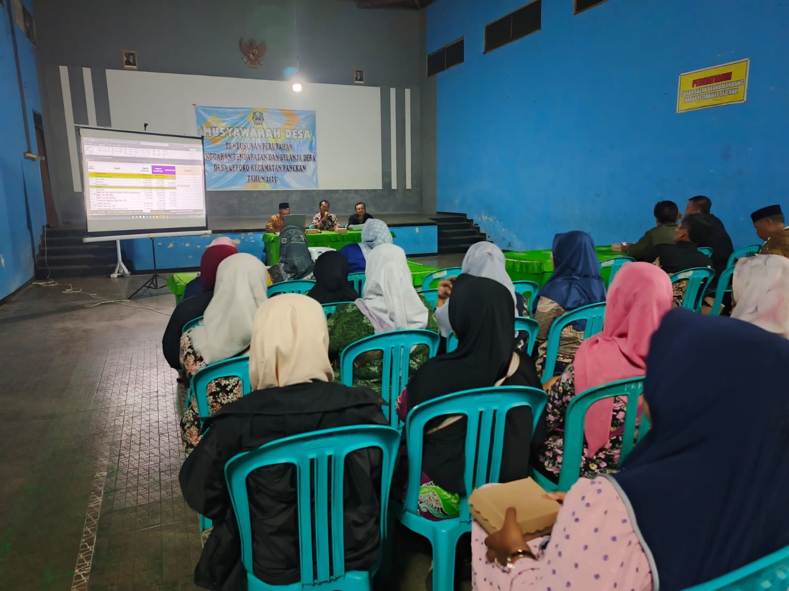 MUSDES PENYUSUNAN PERUBAHAN APBDES DESA CEPOKO TAHUN 2025